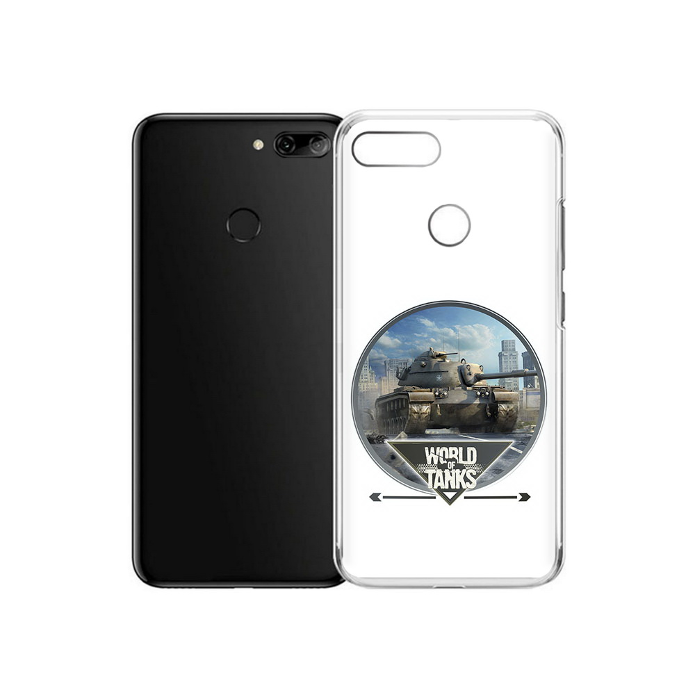 

Чехол MyPads Tocco для Alcatel 1S Мир танков (PT227137.662.119), Прозрачный, Tocco
