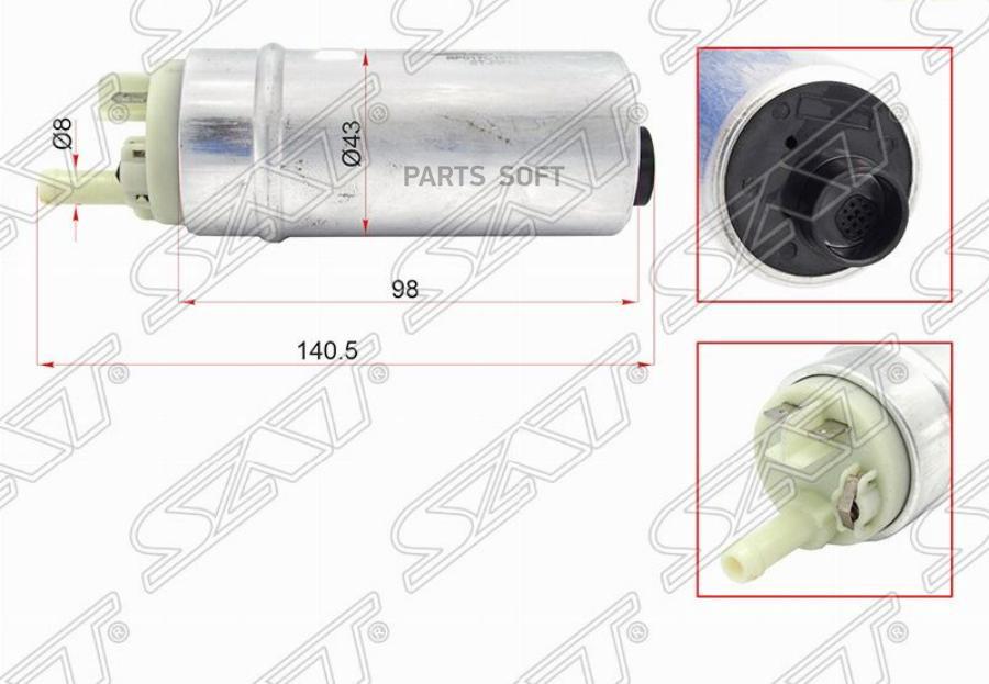 

Топливный Насос Bmw E46 00-05/E39 00-04/E60 03-06/E83 04-/E53 00-06 Sat арт. ST-FP24