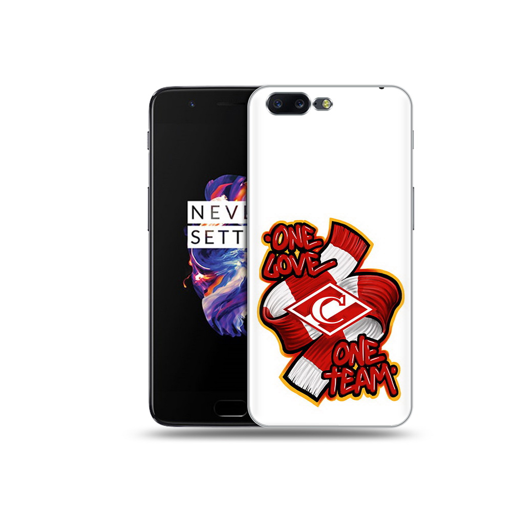 

Чехол MyPads Tocco для OnePlus 5 ФК спарак 1 любовь, Прозрачный, Tocco