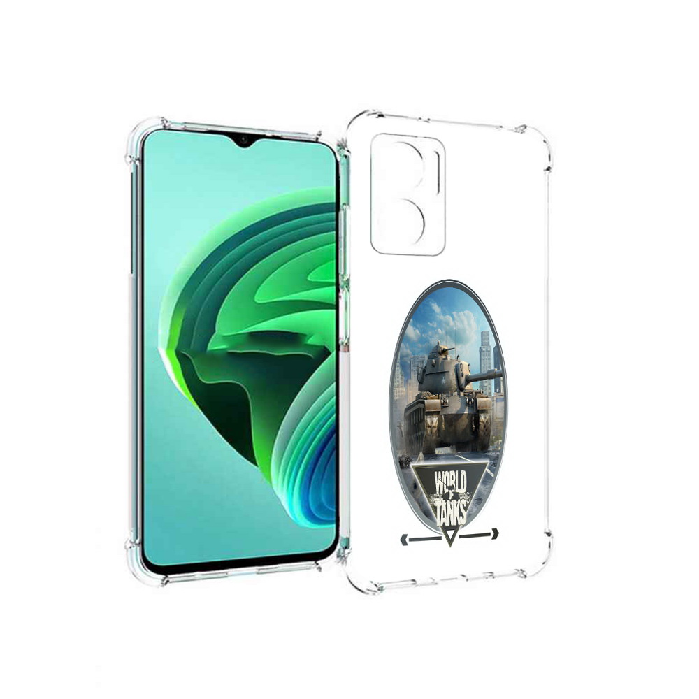 Чехол MyPads игра с танками для Xiaomi Redmi Note 11E 5G/Redmi 11 Prime 5G/Redmi 10 5G