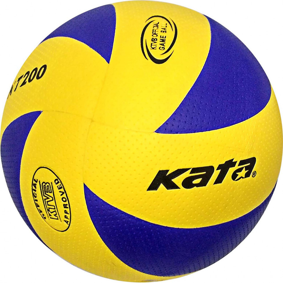 Волейбольный мяч Kata C33283 размер 5 желтый/синий