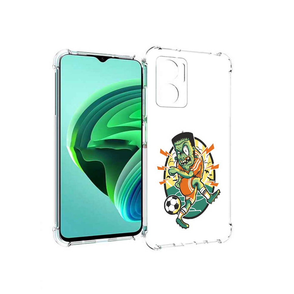 

Чехол MyPads зомби футболист для Xiaomi Redmi Note 11E 5G/Redmi 11 Prime 5G, Прозрачный, Tocco