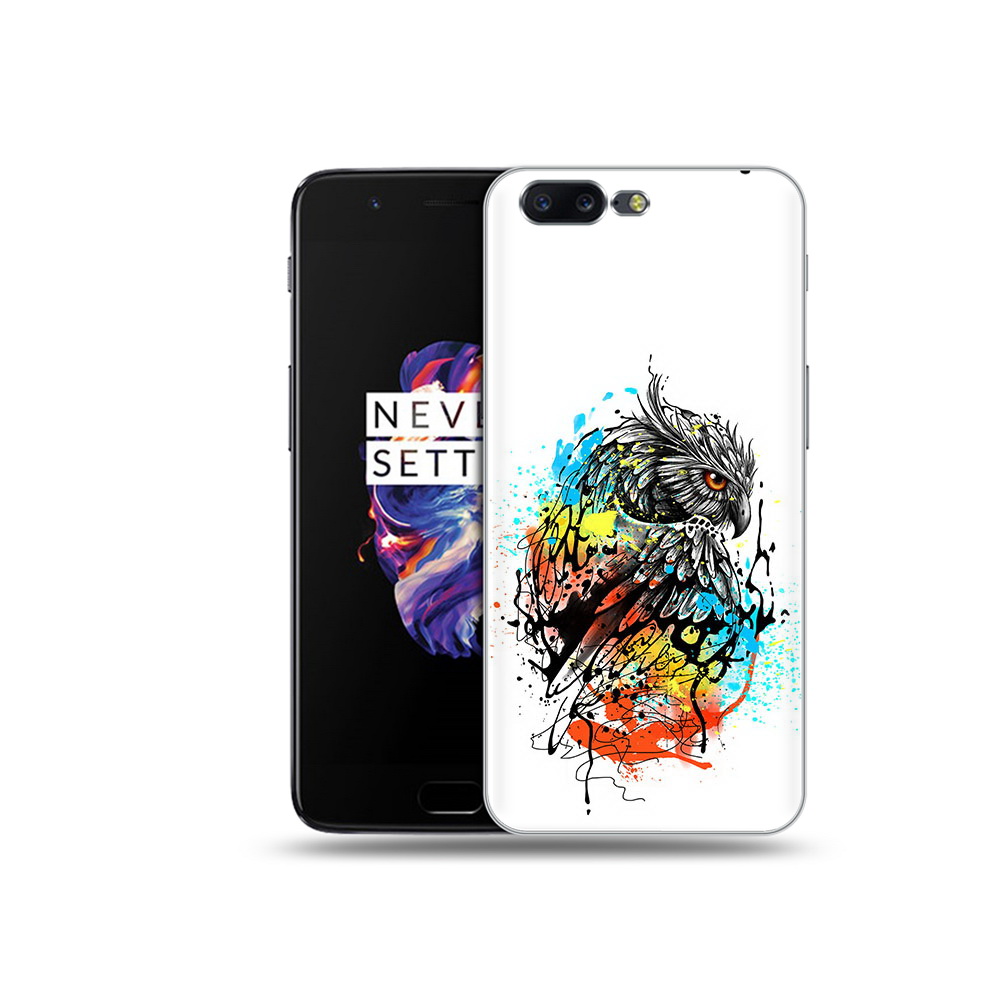 Чехол MyPads Tocco для OnePlus 5 Творческая сова