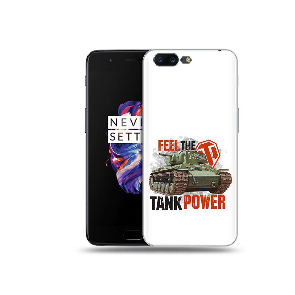 

Чехол MyPads Tocco для OnePlus 5 Танк, Прозрачный, Tocco
