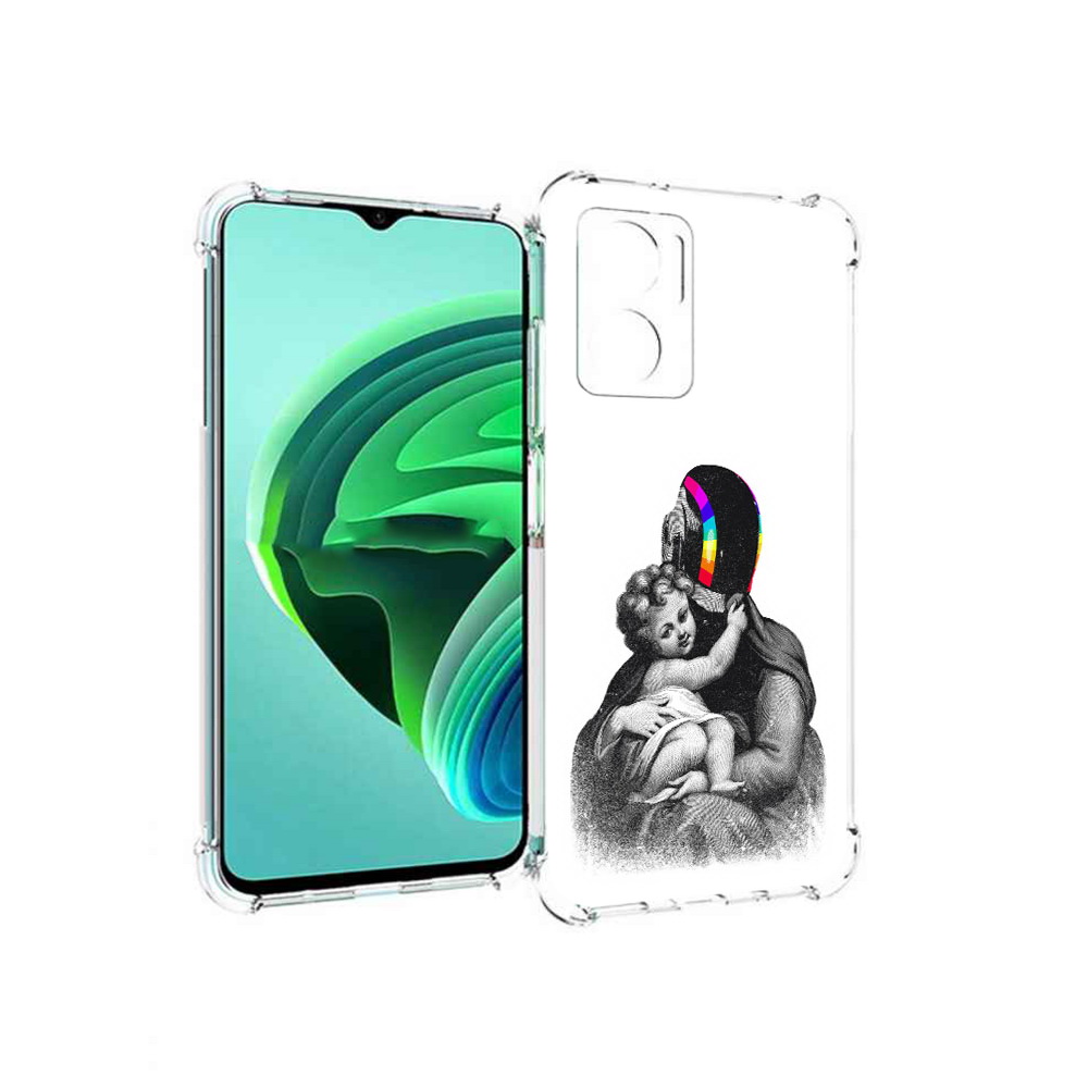 

Чехол MyPads защитник в шлеме для Xiaomi Redmi Note 11E 5G/Redmi 11 Prime 5G, Прозрачный, Tocco