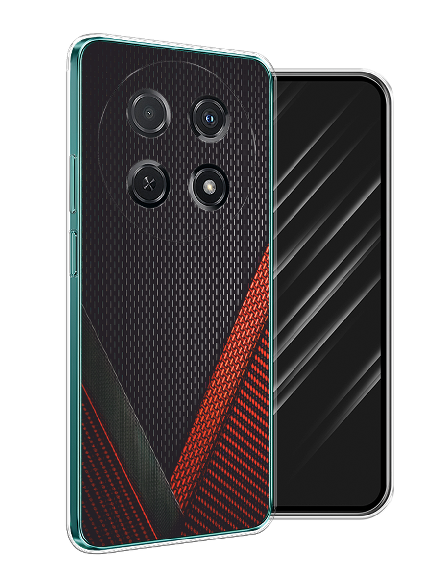 

Чехол Awog на Huawei Nova 12i "Красный карбон", Черный;красный, 6123950-1