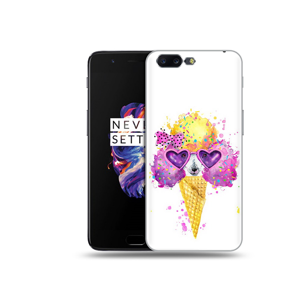 

Чехол MyPads Tocco для OnePlus 5 Рожок, Прозрачный, Tocco