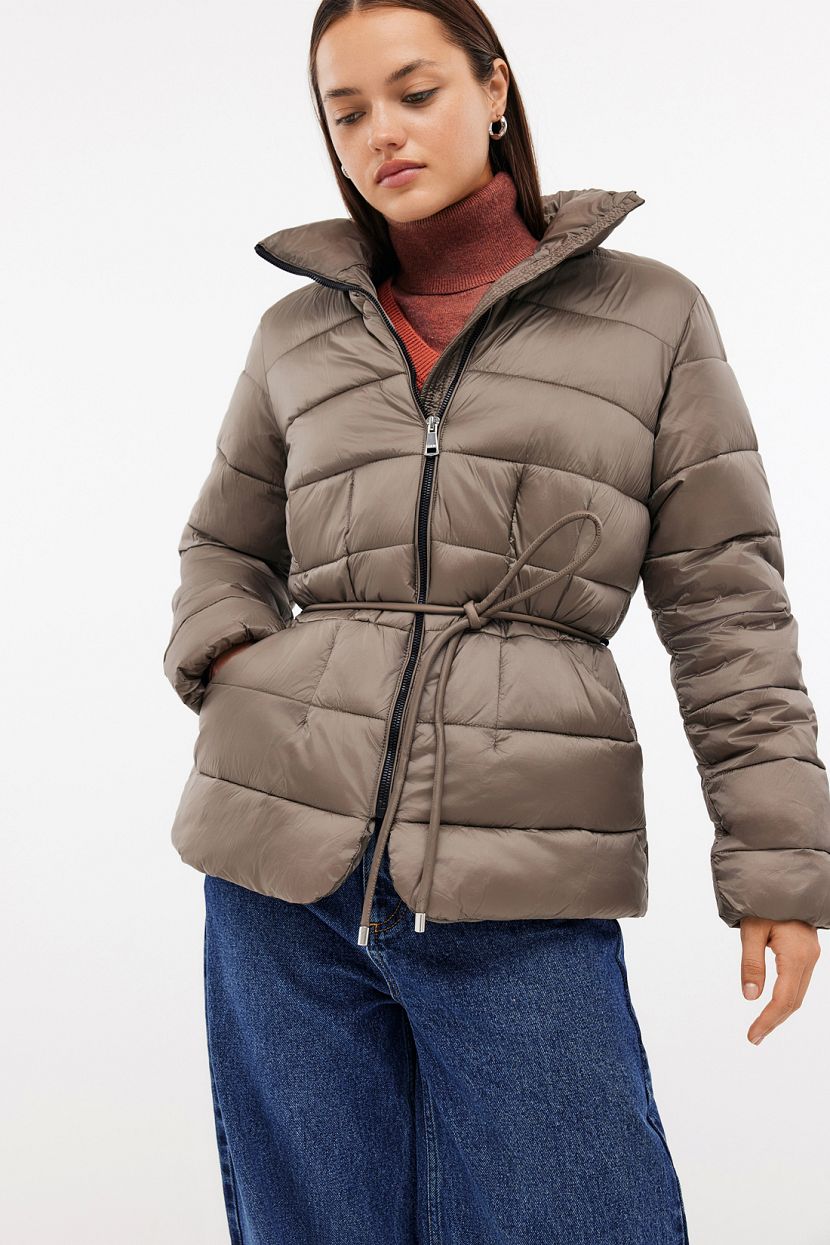 

Куртка женская Baon B0424517 зеленая L, Зеленый, B0424517