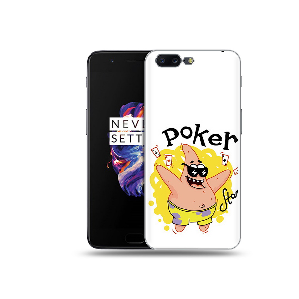 

Чехол MyPads Tocco для OnePlus 5 Патрик, Прозрачный, Tocco