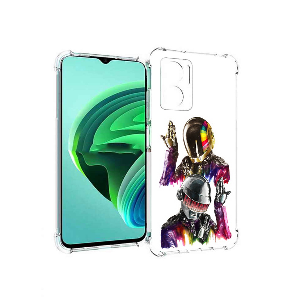 

Чехол MyPads диско космонавты для Xiaomi Redmi Note 11E 5G/Redmi 11 Prime 5G, Прозрачный, Tocco