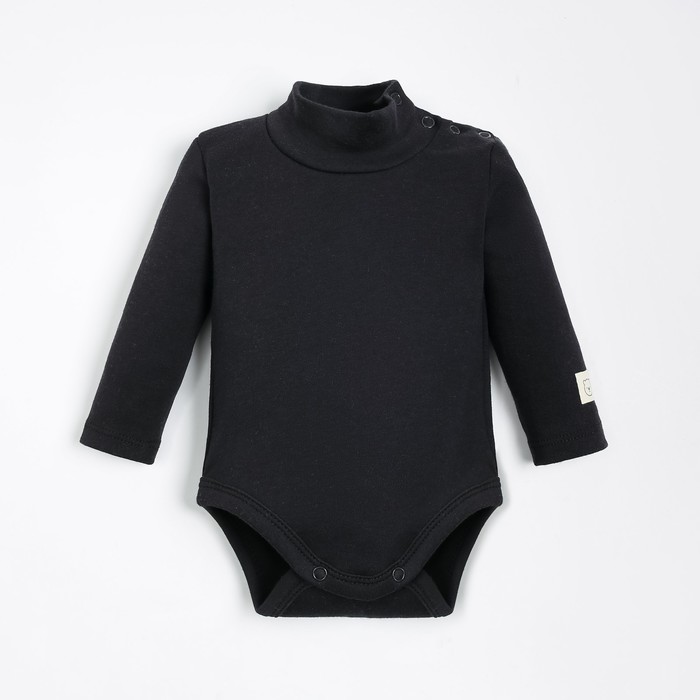 

Боди (водолазка) Крошка, Я BASIC LINE, рост 62-68 см, черный, 000764975
