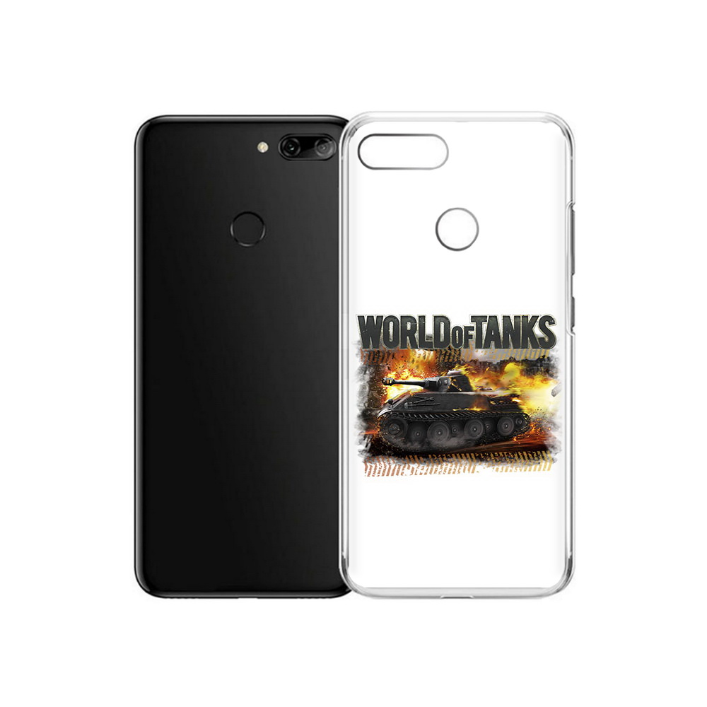 

Чехол MyPads Tocco для Alcatel 1S Мир танков-2 (PT227137.662.118), Прозрачный, Tocco