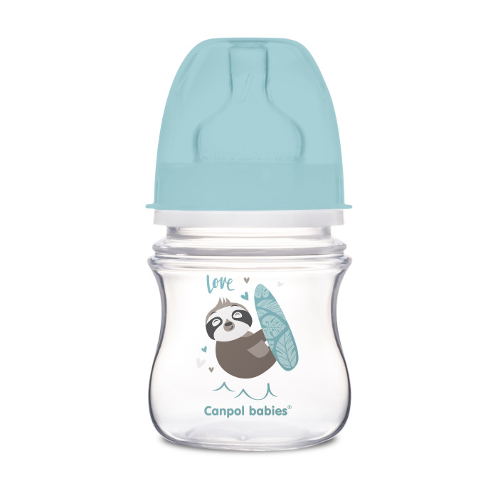 

Детская бутылочка, canpol babies, easystart toys, 0+ мес 120 мл голубой