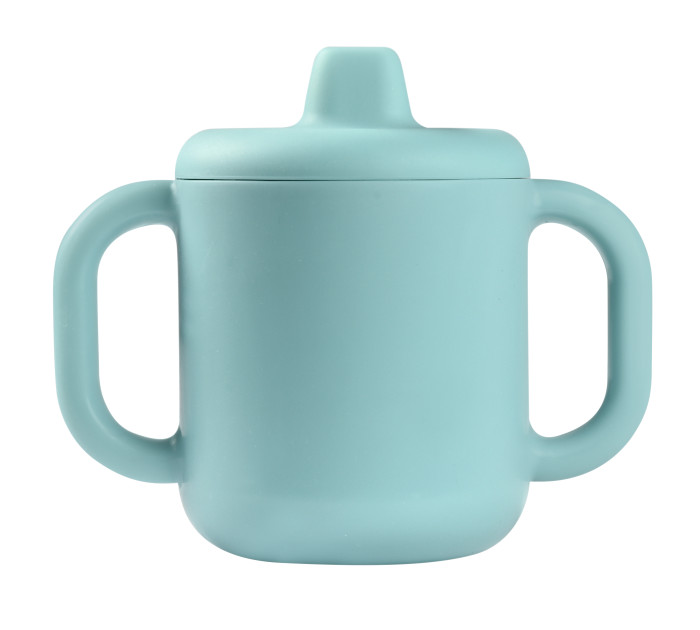 

Поильник, beaba, tasse d'apprentis silic blue, Голубой