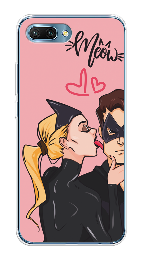 

Чехол Awog на Honor 10 "Kiss of Cat Woman", Розовый;черный;бежевый, 65350-1