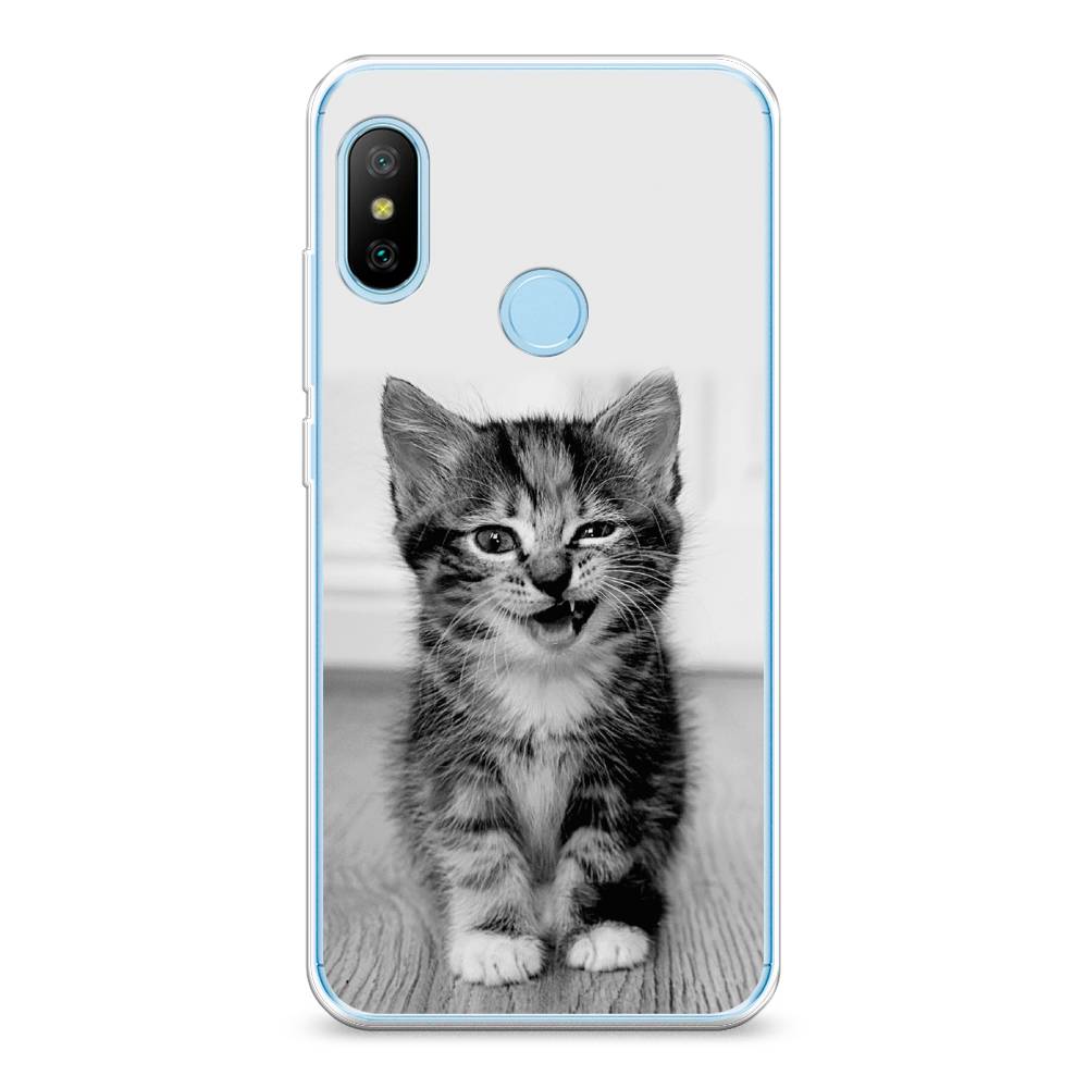 

Чехол Awog на Xiaomi A2 Lite/Redmi 6 Pro "Подмигивающий котенок", Разноцветный, 34050-1
