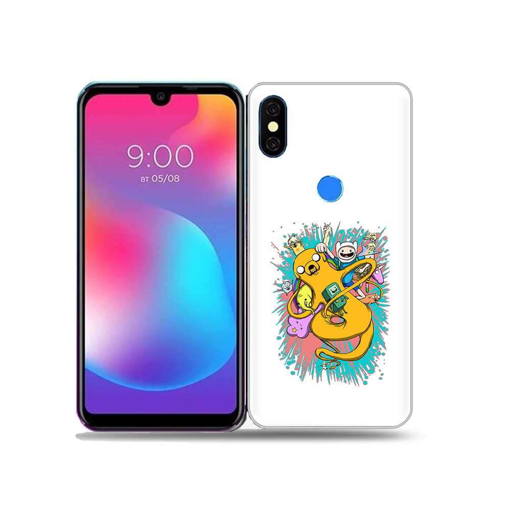 

Чехол MyPads Tocco для BQ 5730L время приключений рисунок, Прозрачный, Tocco