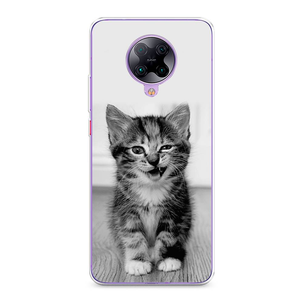 

Чехол Awog на Poco F2 Pro/Redmi K30 Pro "Подмигивающий котенок", Разноцветный, 37050-1