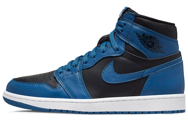 

Кеды унисекс Jordan Air Jordan 1 retro high og dark marina blue синие 37.5 EU, Синий, Air Jordan 1 retro high og dark marina blue