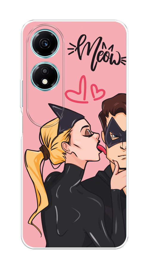 

Чехол Awog на Honor X5 Plus "Kiss of Cat Woman", Розовый;черный;бежевый, 6121950-1