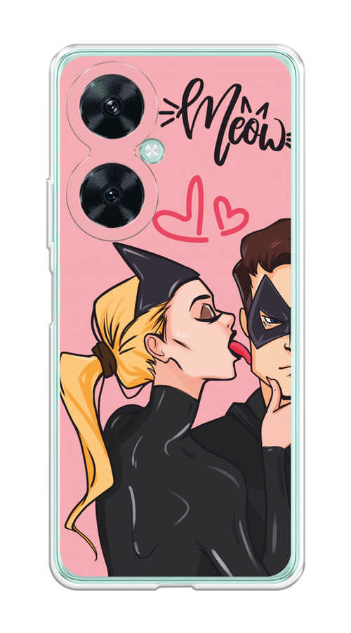 

Чехол Awog на Huawei Nova 11i "Kiss of Cat Woman", Розовый;черный;бежевый, 6121750-1