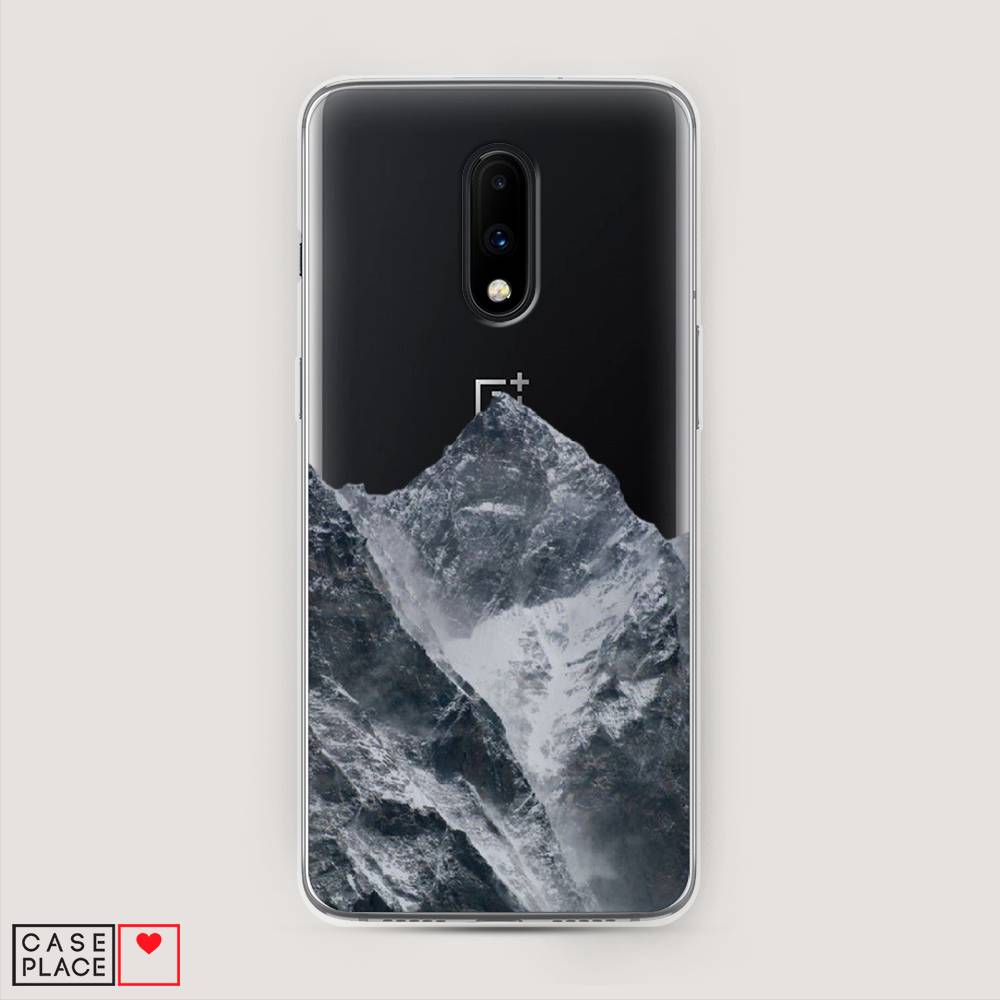 

Чехол на OnePlus 7 "Горы арт 4", Серый;бежевый, 150750-2