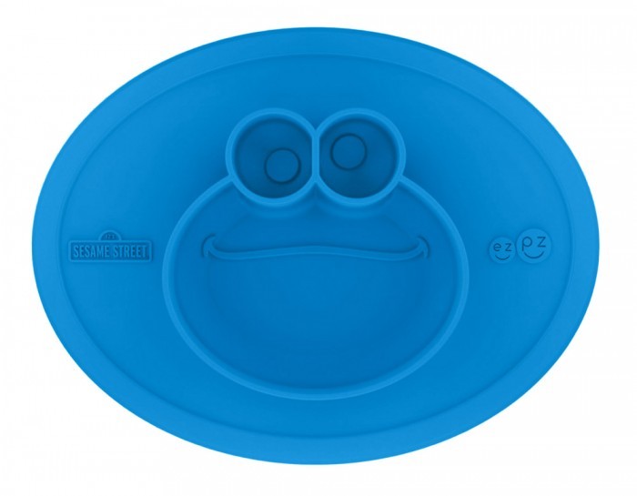 

Тарелка cookie monster mat limited edition синий