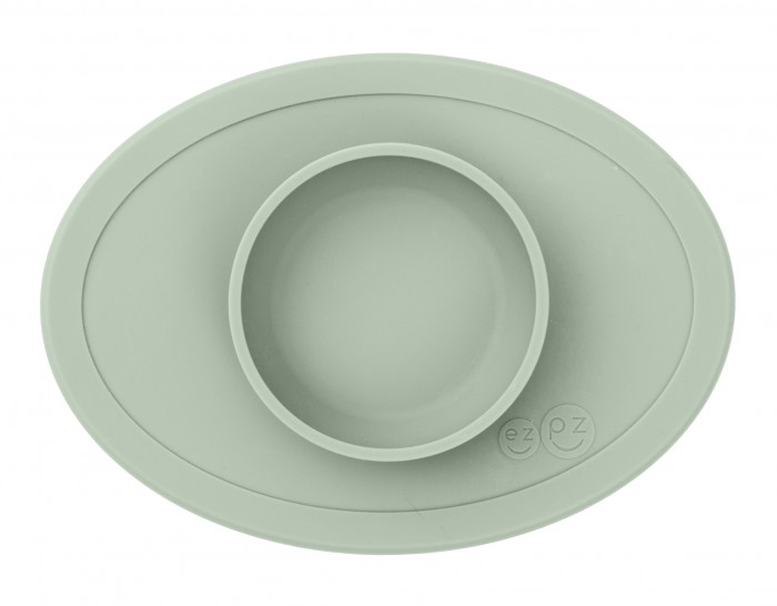 

Тарелка с подставкой tiny bowl оливковый, Зеленый