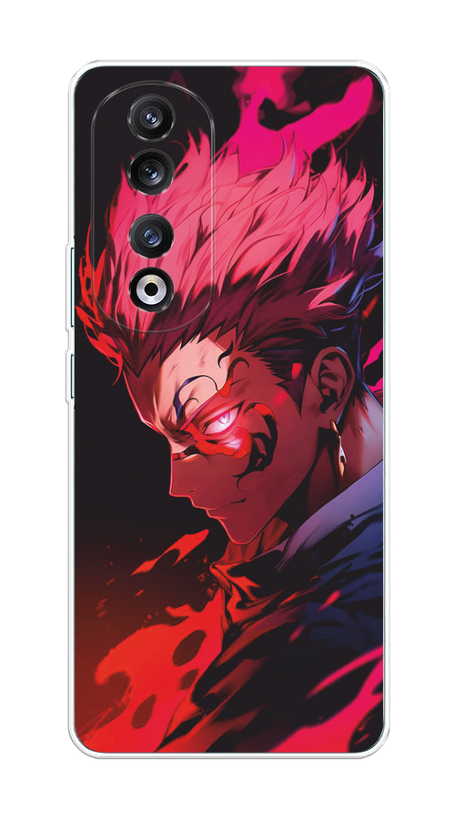 

Чехол Awog на Honor 90 Pro "Взгляд Сукуны", Розовый;красный;черный, 6121550-1