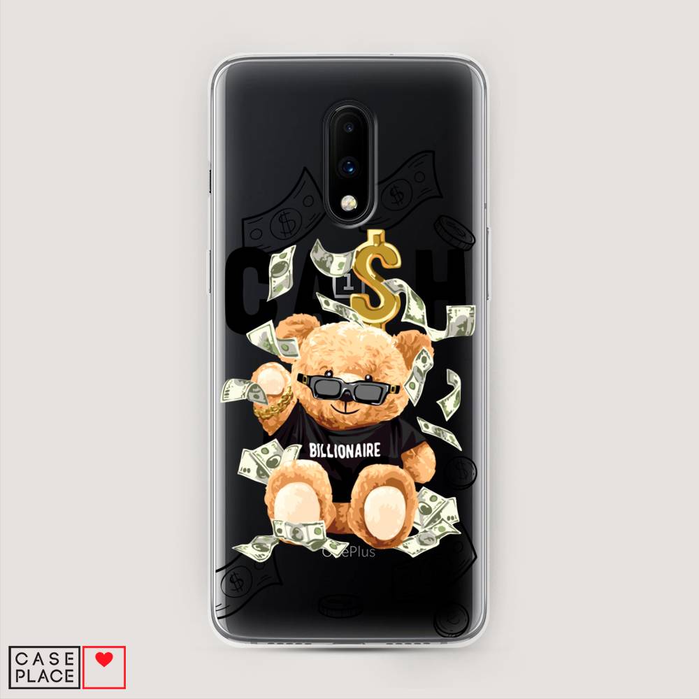 

Чехол на OnePlus 7 "Big cash", Черный;серый;бежевый, 150750-6