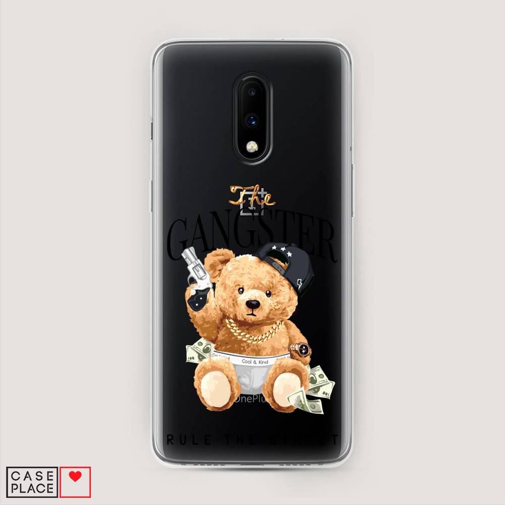 

Чехол на OnePlus 7 "The Gangster", Бежевый;серый;черный, 150750-6