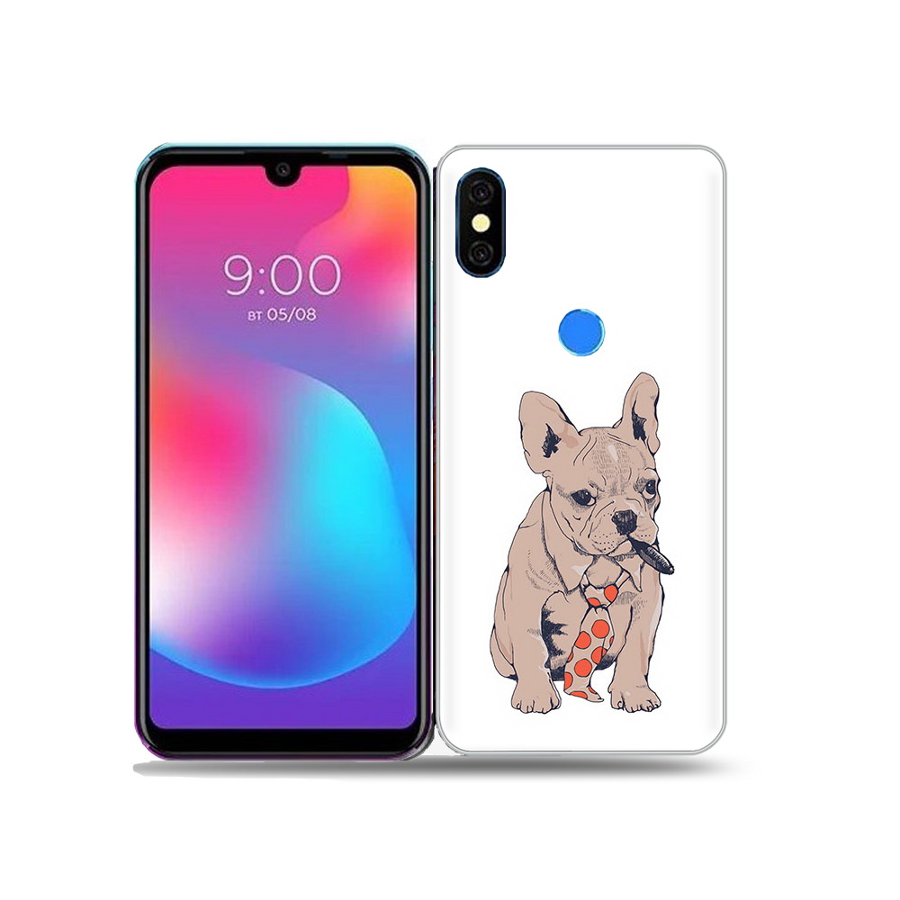 

Чехол MyPads Tocco для BQ 5730L бульдог с сигарой, Прозрачный, Tocco