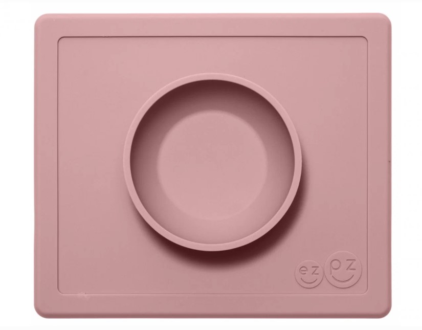 

Тарелка с подставкой силиконовая mini bowl sienna/охра, Коричневый