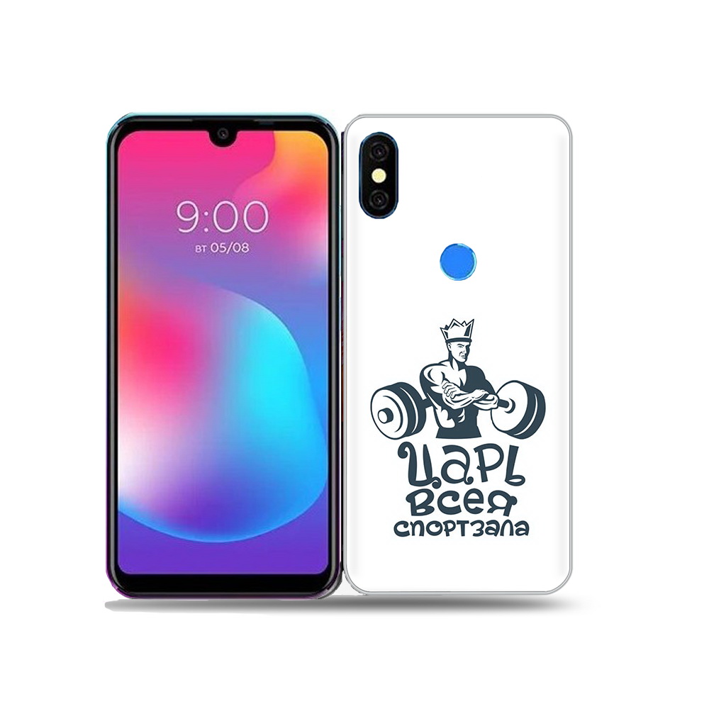 

Чехол MyPads Tocco для BQ 5730L бодибилдинг царь спортзала, Прозрачный, Tocco