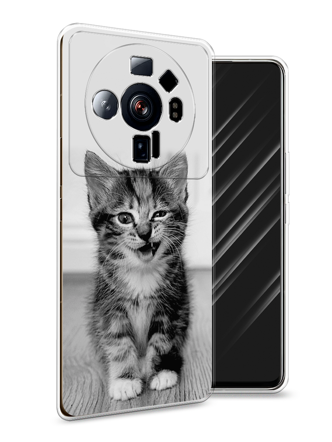 

Чехол Awog на Xiaomi 12S Ultra "Подмигивающий котенок", Разноцветный, 314550-1