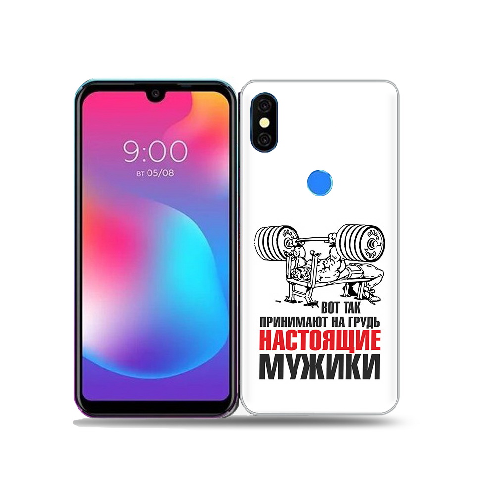 

Чехол MyPads Tocco для BQ 5730L бодибилдинг для мужиков, Прозрачный, Tocco