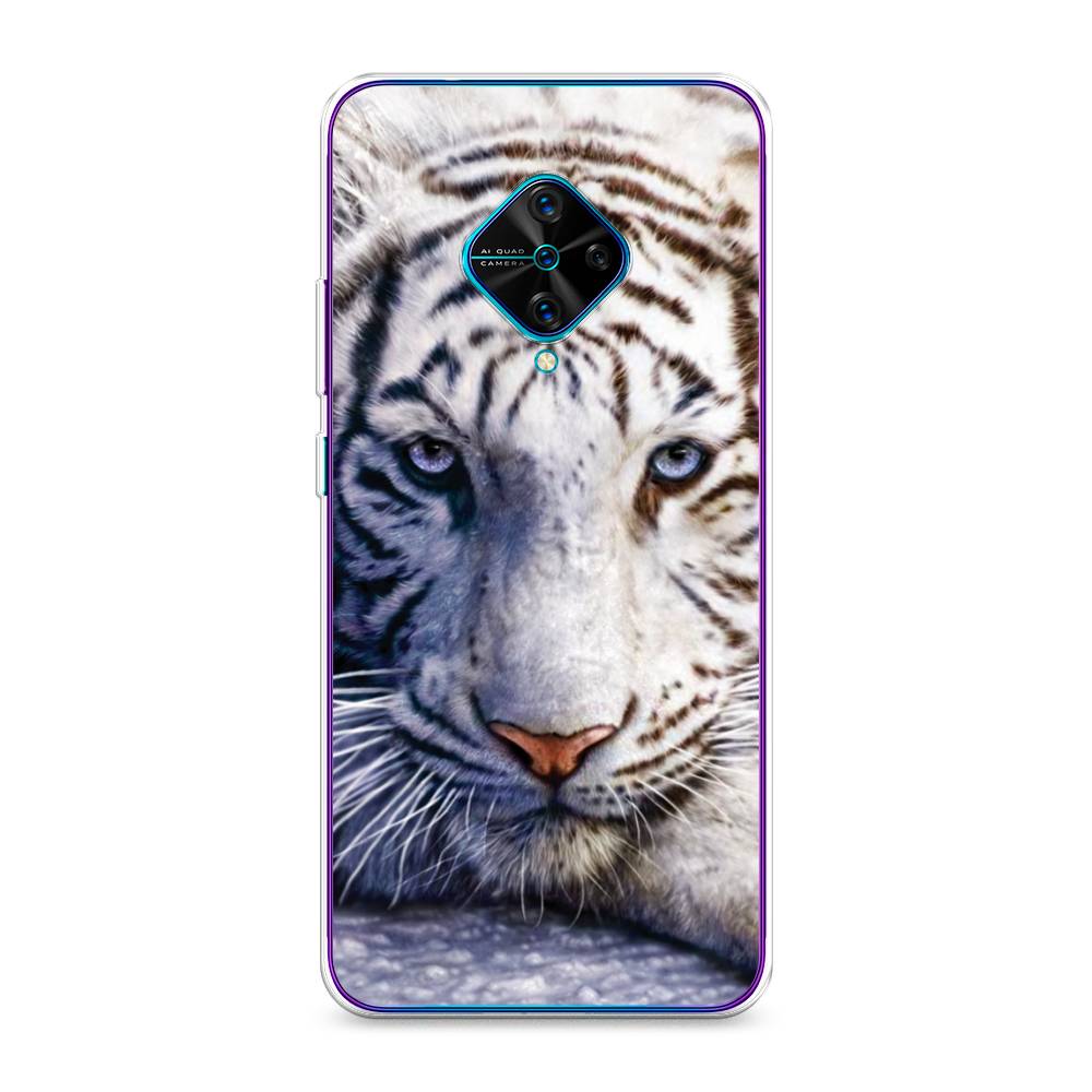 

Чехол для Vivo Y9s "Бенгальский тигр", Коричневый;белый, 262450-1