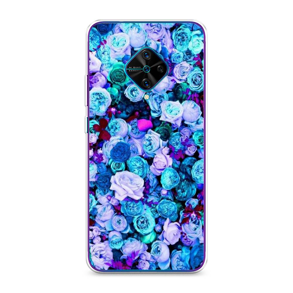 фото Чехол для vivo y9s "цветочный ковер" case place