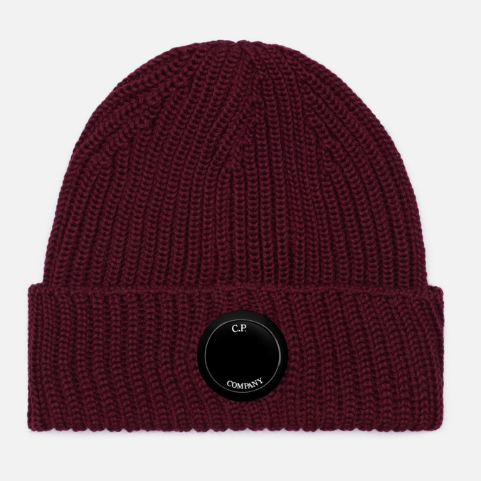 

Шапка бини унисекс C.P. Company Extra Fine Merino Wool Beanie, фиолетовый, Extra Fine Merino Wool Beanie