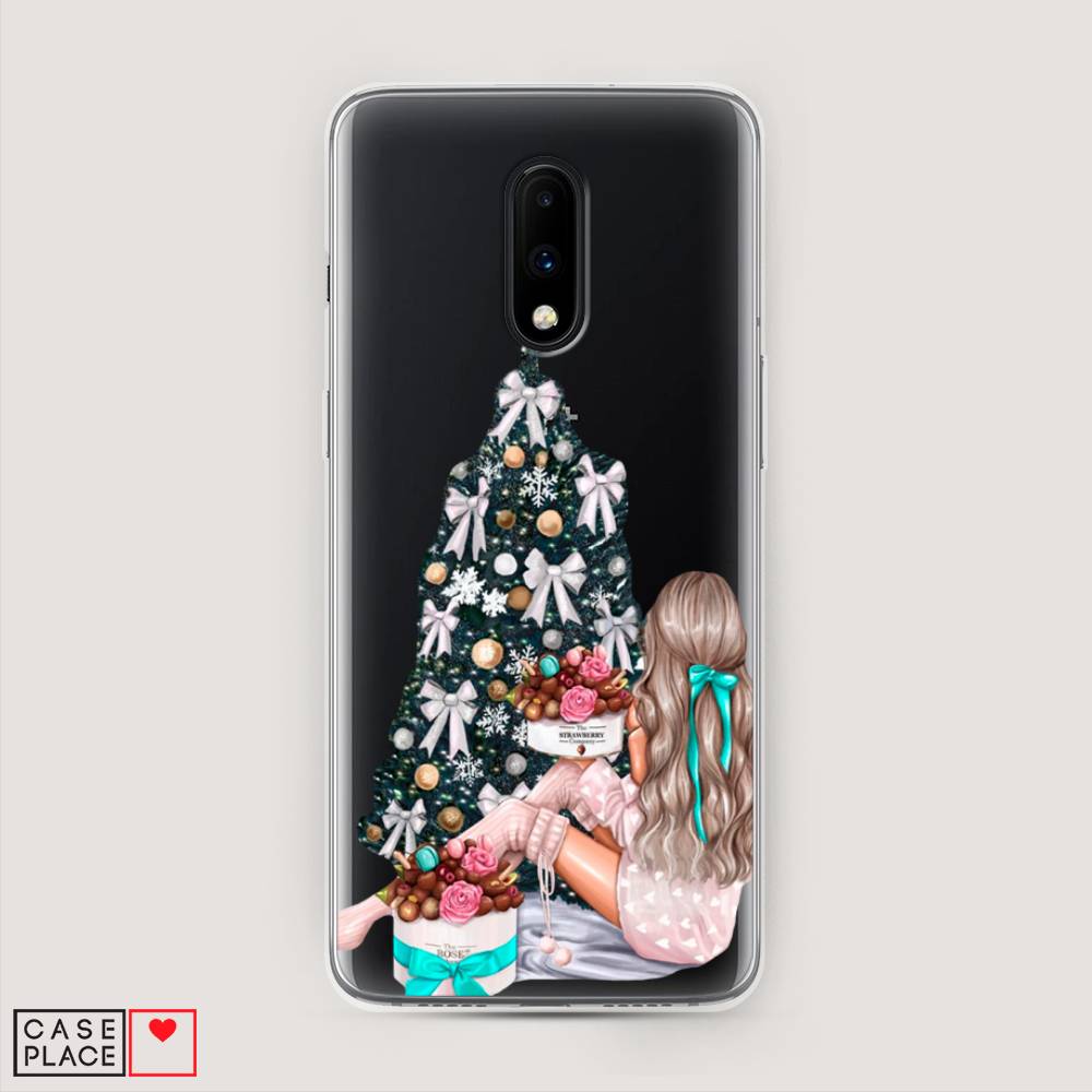 

Чехол на OnePlus 7 "New Year", Зеленый;бежевый;голубой, 150750-5