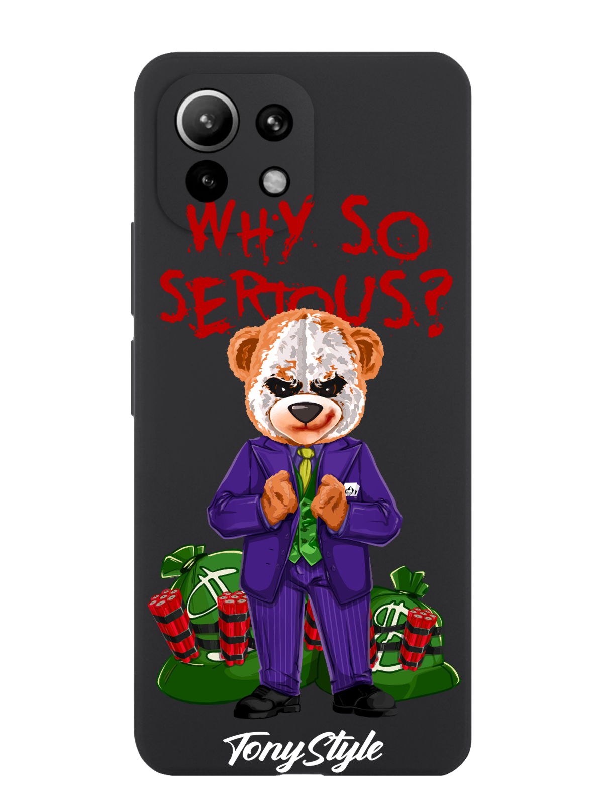 

Чехол Tony Style Xiaomi Mi 11 Lite / 11 Lite NE Tony Style Джокер Joker Why so serious, Xiaomi Mi 11 Lite / 11 Lite NE Tony Style Джокер Joker Why so serious