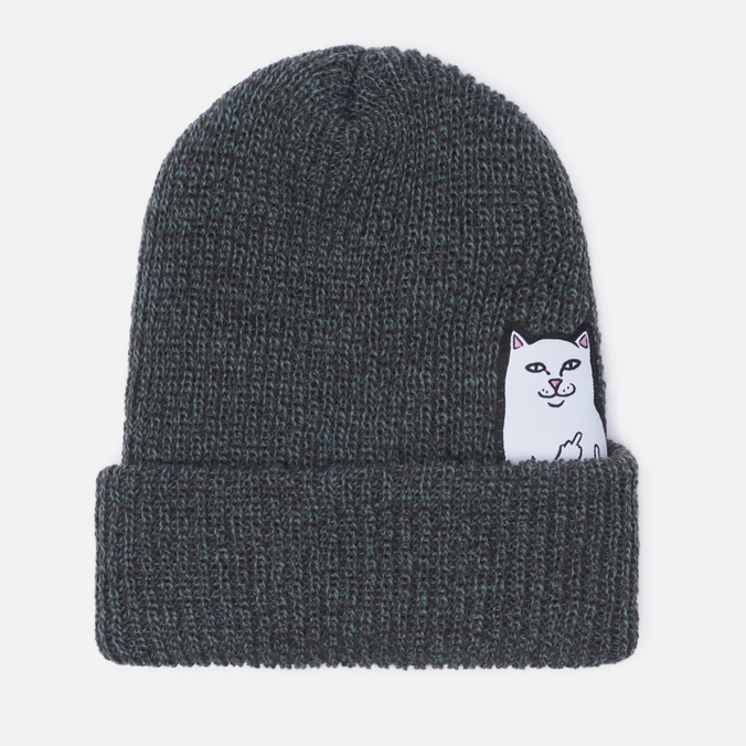 

Шапка бини женская Ripndip Lord Nermal Patch Beanie, зеленый, Lord Nermal Patch Beanie