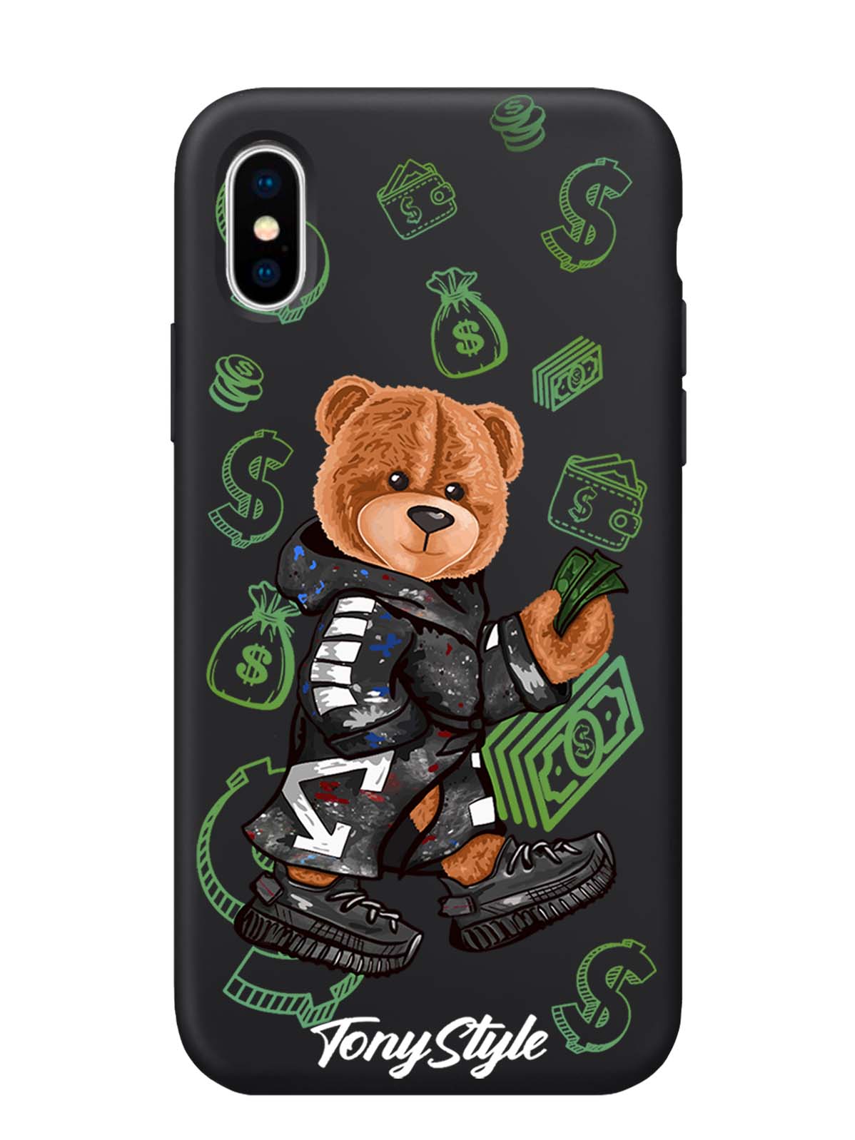 

Чехол Tony Style iPhone X/Xs Tony Style Деньги, Коричневый;черный;зеленый, iPhone X/Xs Tony Style Деньги
