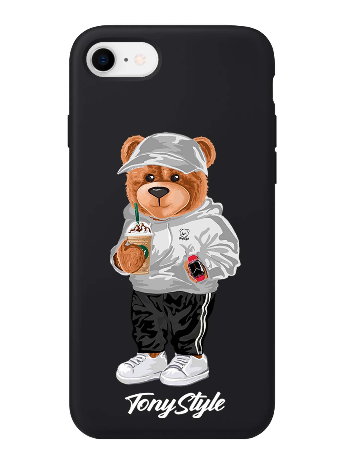 

Чехол Tony Style iPhone 7/8/SE2020 Tony Style с кофе, Серый;белый;черный, iPhone 7/8/SE2020 Tony Style с кофе