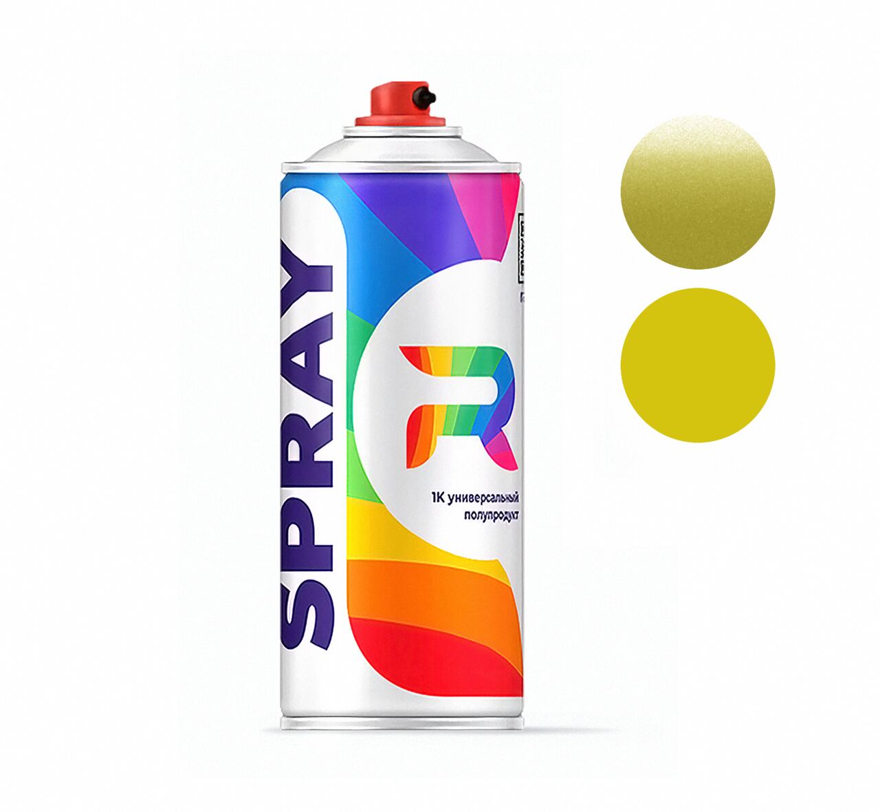 

Автомобильная краска Toyota 6W2 - Citrus (Базовая) RAL1 аэрозоль 520 мл, Toyota 6W2 - Citrus