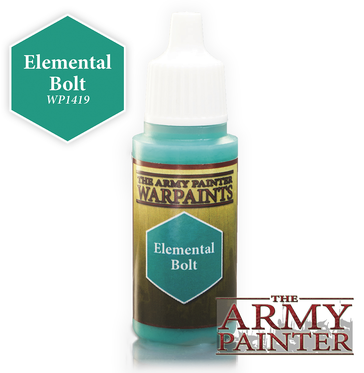 

Краска для моделизма Army Painter Elemental Bolt 18 мл, Бирюзовый