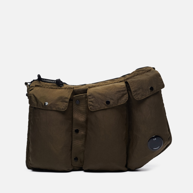 

Сумка мужская C.P. Company Nylon B Utility Pack, оливковый, Nylon B Utility Pack