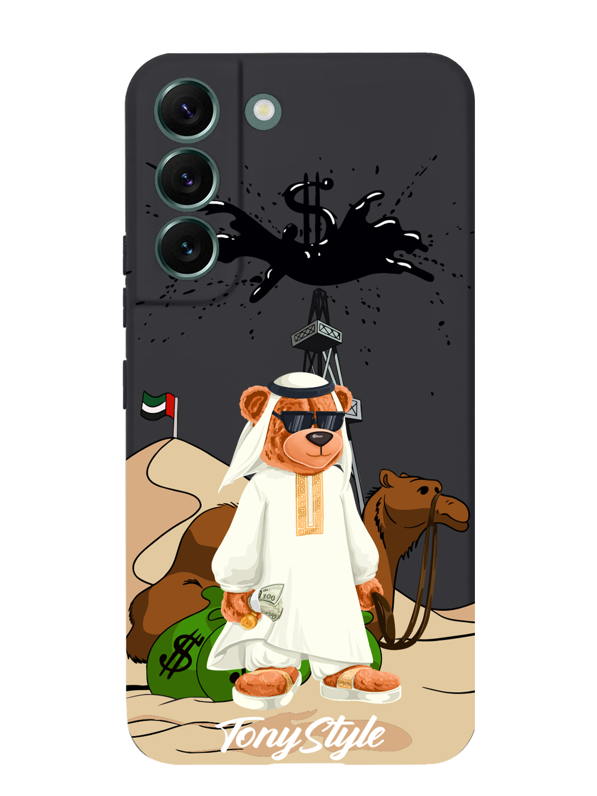 

Чехол Tony Style Samsung Galaxy S22 Tony Style Дубай, Белый;золотистый;коричневый, Samsung Galaxy S22 Tony Style Дубай