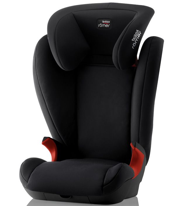 фото Автокресло britax romer kid ii black series цв.черный гр.2/3 britax roemer