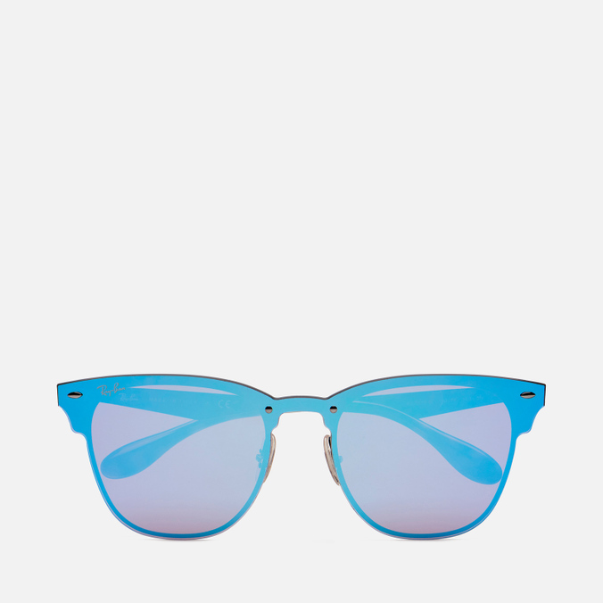 

Солнцезащитные очки унисекс Ray-Ban Blaze Clubmaster, черный, Blaze Clubmaster